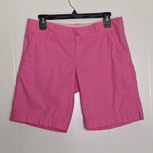 Lilly Pulitzer Cotton Pink Bermuda Shorts. Size 4.